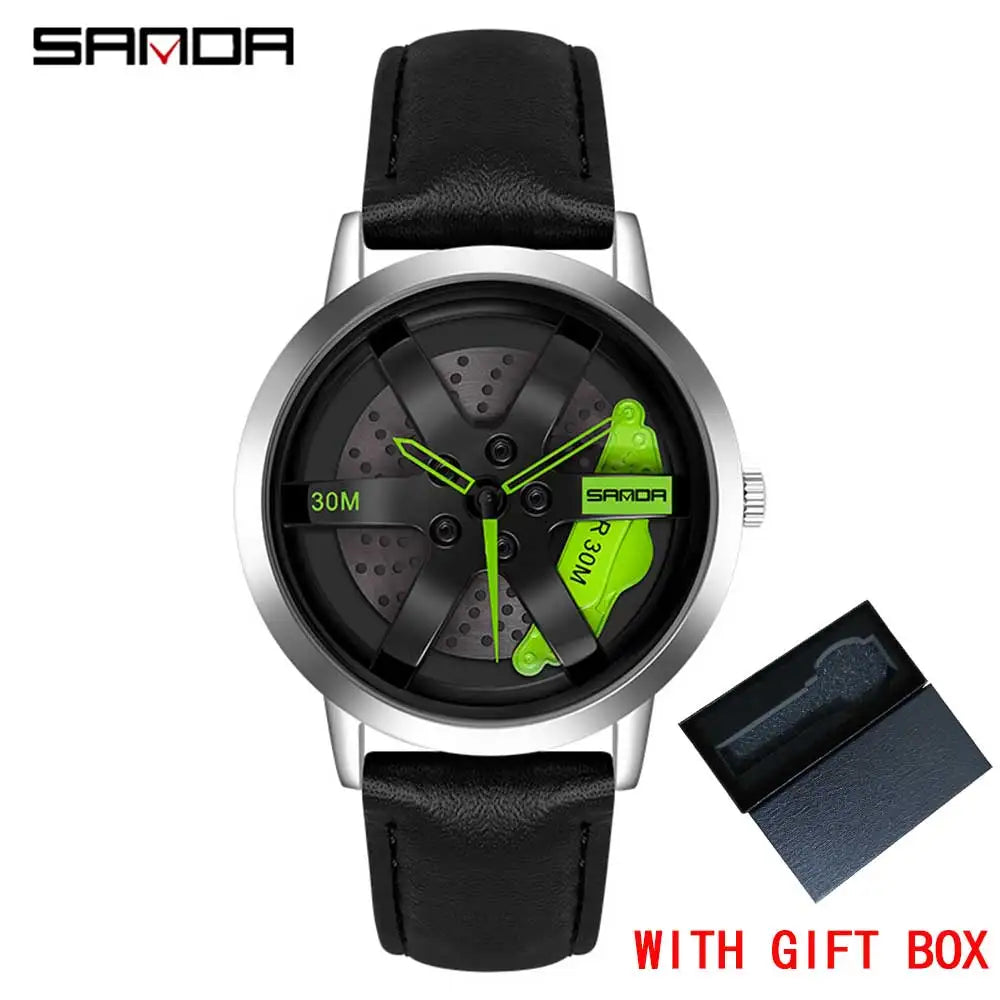 Peris Gems leather sr gn box / CHINA Regarder SANDA Mens Watch Rim Hub Watch Wheel Wristwatch Clock Sport Car  Creative 360° Spinning Men Wrist Watch Reloj de hombre Regarder SANDA Mens Watch Rim Hub Watch Wheel Wristwatch Clock Sport Car  Creative 360° Spinning Men Wrist Watch Reloj de hombre SHEIN Amazon Temu