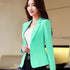 Peris Gems  Light green / M Casual Slim Elegant Suit Blazer Jackets for Women SHEIN Amazon Temu