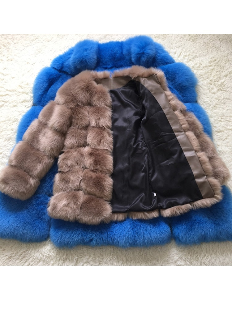 Peris Gems  Long Faux Fur Coat for Women | Thick Warm Fluffy Jackets SHEIN Amazon Temu