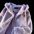 Peris Gems M / Purple Disney Monsters University Cartoon Embroidered Hoodies Women Men Plush Tops Zipper Coat Big Eyed Mike Cute Jacket Y2k Clothes SHEIN Amazon Temu