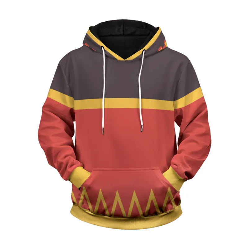 Peris Gems  Megumin Aqua Kono Subarashii Anime 3D Graphic Hoodies SHEIN Amazon Temu