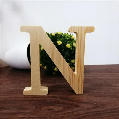 Peris Gems  N Wholesale 10cm High Wooden A to Z Alphabet Letters SHEIN Amazon Temu