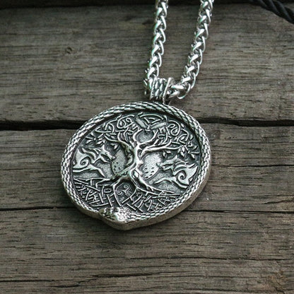Peris Gems  Norse Viking Moon Pendant Necklaces for Men SHEIN Amazon Temu