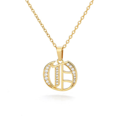 Peris Gems  O Capital Initial Letter Necklace Stainless Unisex | Gold Chain Capital Initial Letter Necklace Stainless Unisex |Gold Chain SHEIN Amazon Temu