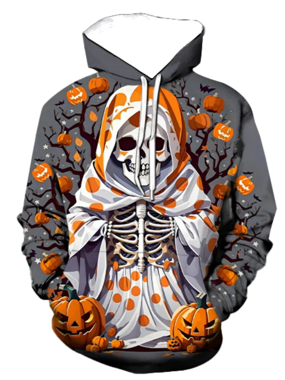 Peris Gems PDWY-10 / 5XL Newlkj Halloween Hoodie Long Slelkjeve Men&