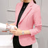 Peris Gems Pink / Asian M is Eur XS Royal Blue Suit Jacket Women&