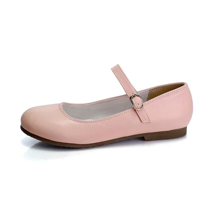 Peris Gems  Pink Flat Round Toe Buckle Strap Mary Jane Shoes for Women SHEIN Amazon Temu