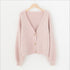 Peris Gems  Pink / One Size Solid Cashmere Cardigans for Women | Casual Cute Cardigan SHEIN Amazon Temu