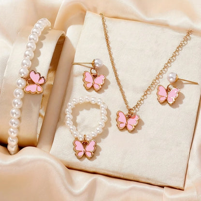 Peris Gems PK / 50cm Lucky Five-petal Flower Five-leaf Clover Bracelet Earrings Necklace Three-piece set for woman Stylish Accessories Party Jewelry Lucky Five-petal Flower Five-leaf Clover Bracelet Earrings Necklace Three-piece set for woman Stylish Accessories Party Jewelry SHEIN Amazon Temu