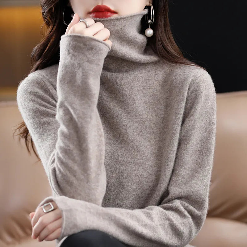 Peris Gems  Pure 100% Wool Autumn Winter Cashmere Sweaters for Women SHEIN Amazon Temu