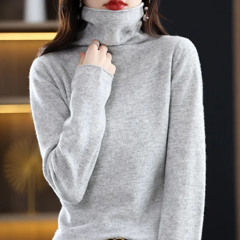 Peris Gems  Pure 100% Wool Autumn Winter Cashmere Sweaters for Women SHEIN Amazon Temu