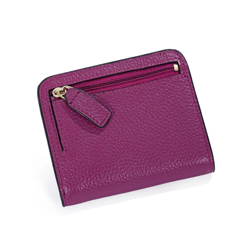 Peris Gems  purple / CHINA Fashion Split Leather Women Wallets Mini Purse Lady Small Leather Wallet with Coin Pocket SHEIN Amazon Temu