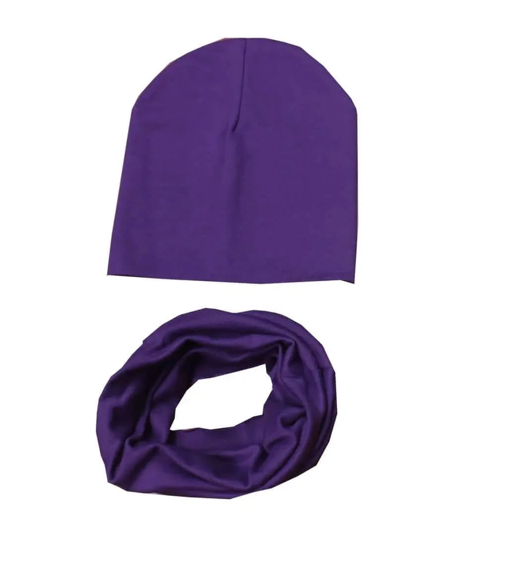 Peris Gems  PURPLE Knitted Cotton Beanie Hat and Crochet Cloth for Kids SHEIN Amazon Temu