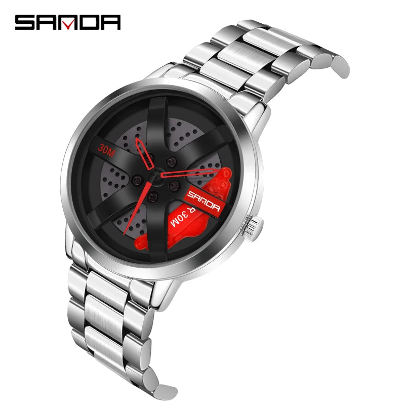 Peris Gems silver red / CHINA Regarder SANDA Mens Watch Rim Hub Watch Wheel Wristwatch Clock Sport Car  Creative 360° Spinning Men Wrist Watch Reloj de hombre Regarder SANDA Mens Watch Rim Hub Watch Wheel Wristwatch Clock Sport Car  Creative 360° Spinning Men Wrist Watch Reloj de hombre SHEIN Amazon Temu