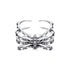 Peris Gems  Silver / Resizable Thai Silver Adjustable Spider Claw Rings SHEIN Amazon Temu