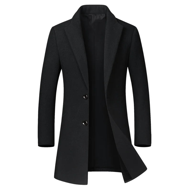 Peris Gems  Slim Cotton Collar Wool Coats for Men SHEIN Amazon Temu