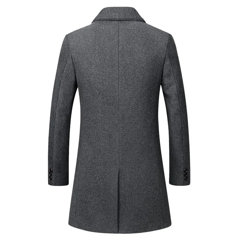 Peris Gems  Slim Cotton Collar Wool Coats for Men SHEIN Amazon Temu