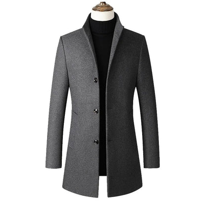 Peris Gems  Slim Cotton Collar Wool Coats for Men SHEIN Amazon Temu