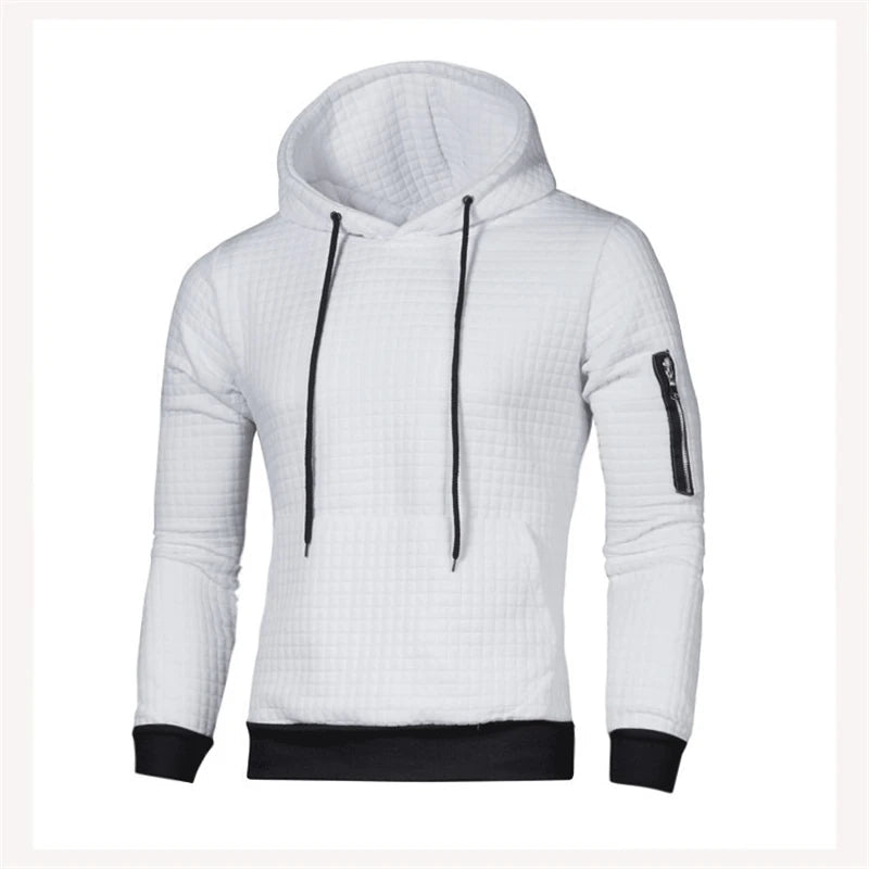 Peris Gems  Slim Fit Sleeve Zipper Casual Hoodies for Men SHEIN Amazon Temu