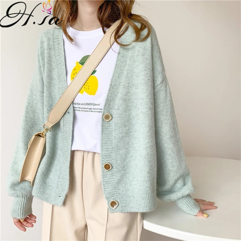 Peris Gems  Solid Cashmere Cardigans for Women | Casual Cute Cardigan SHEIN Amazon Temu