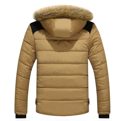 Peris Gems  Thickened Fur Hood Winter Parka Jackets for Men SHEIN Amazon Temu