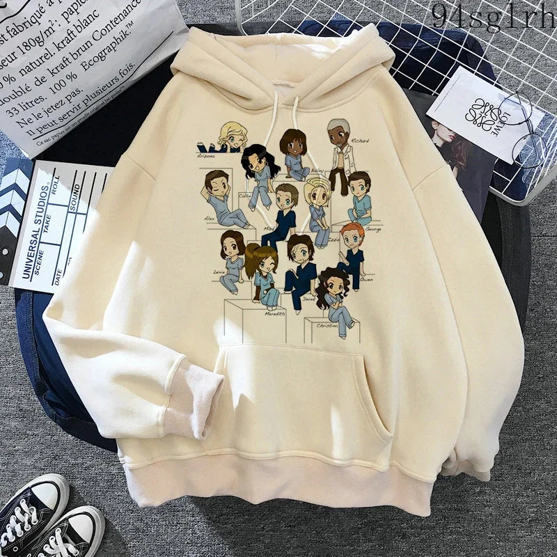 Peris Gems TL5600-15-khaki / XXL Greys Anatomy Hoodies Women Harajuku Ulzzang Sweatshirts Kawaii You Are My Person Print Streetwear Pullover Y2k Tops Female Greys Anatomy Hoodies Women Harajuku Ulzzang Sweatshirts Kawaii You Are My Person Print Streetwear Pullover Y2k Tops Female SHEIN Amazon Temu