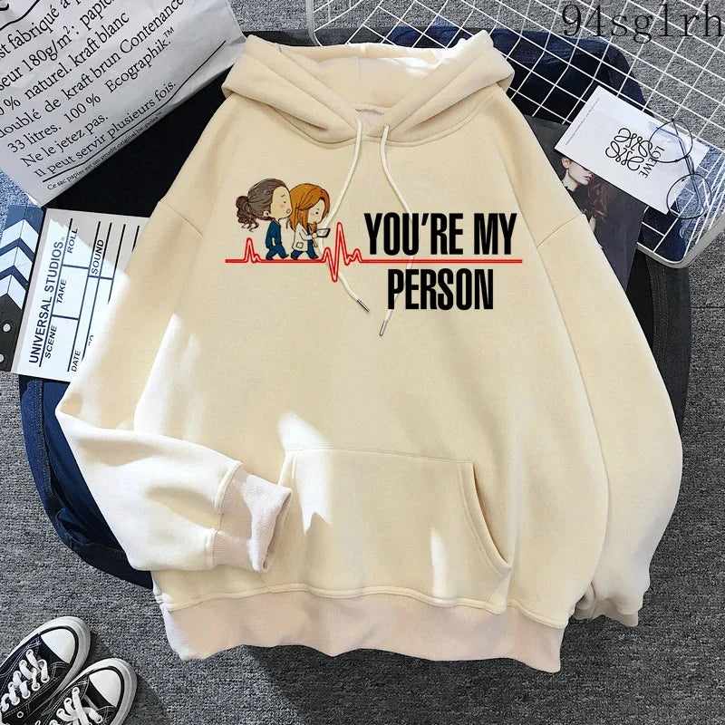 Peris Gems TL5600-4-khaki / M Greys Anatomy Hoodies Women Harajuku Ulzzang Sweatshirts Kawaii You Are My Person Print Streetwear Pullover Y2k Tops Female Greys Anatomy Hoodies Women Harajuku Ulzzang Sweatshirts Kawaii You Are My Person Print Streetwear Pullover Y2k Tops Female SHEIN Amazon Temu