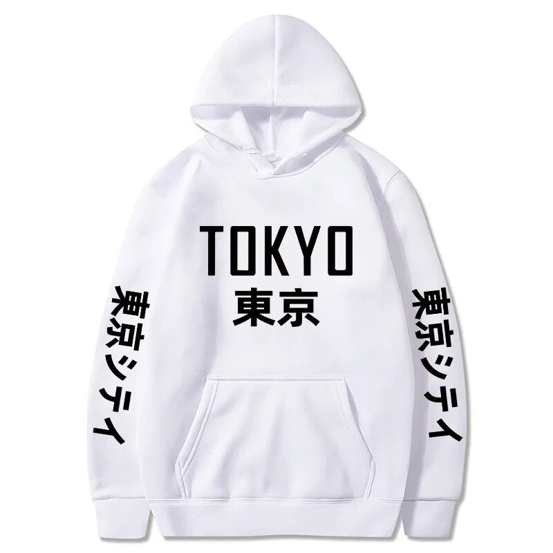 Peris Gems  Tokyo Japan Harajuku Graphic Print Hoodies for Men SHEIN Amazon Temu