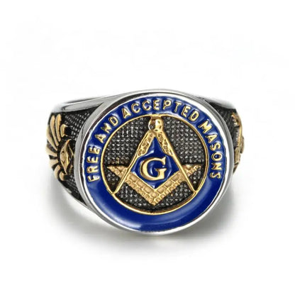 Peris Gems  Vintage Masonic Freemason Drip Eye of Power Rings SHEIN Amazon Temu