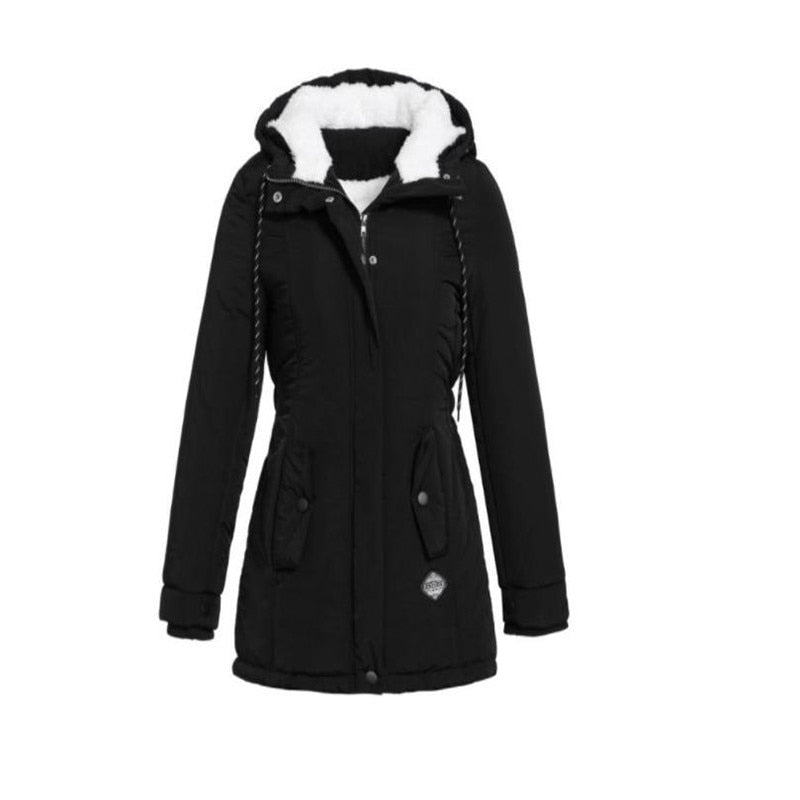 Peris Gems  Warm Winter Coat Jackets for Women | Elastic Waist Overcoats SHEIN Amazon Temu