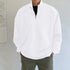 Peris Gems WHITE / M / United States Oversized Hoodie Stand-Up Collar Hooded Sweater Men&