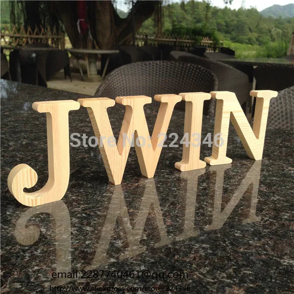 Peris Gems  Wholesale 10cm High Wooden A to Z Alphabet Letters SHEIN Amazon Temu