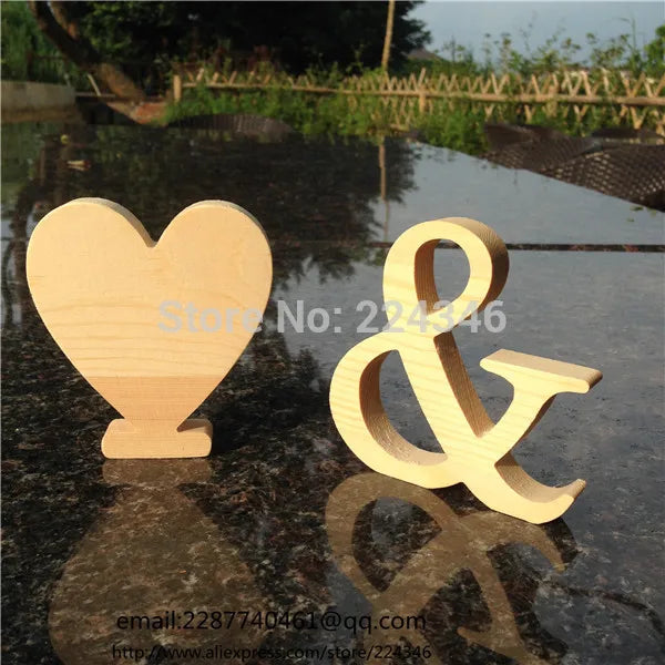 Peris Gems  Wholesale 10cm High Wooden A to Z Alphabet Letters SHEIN Amazon Temu