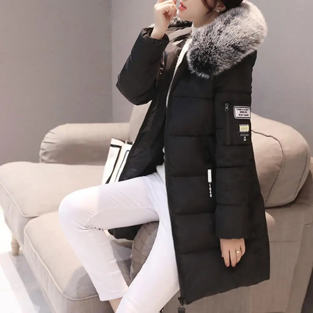 Peris Gems Women Winter Jackets Down Cotton Hooded Tops Large Size Parkas Mujer Coats Long Coat Fashion Female Fur Collar Outfits New Year Women Winter Jackets Down Cotton Hooded Tops Large Size Parkas Mujer Coats Long Coat Fashion Female Fur Collar Outfits New Year SHEIN Amazon Temu