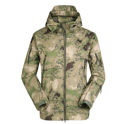 Peris Gems  Woodland Camo Softshell Hunting Jackets for Men SHEIN Amazon Temu