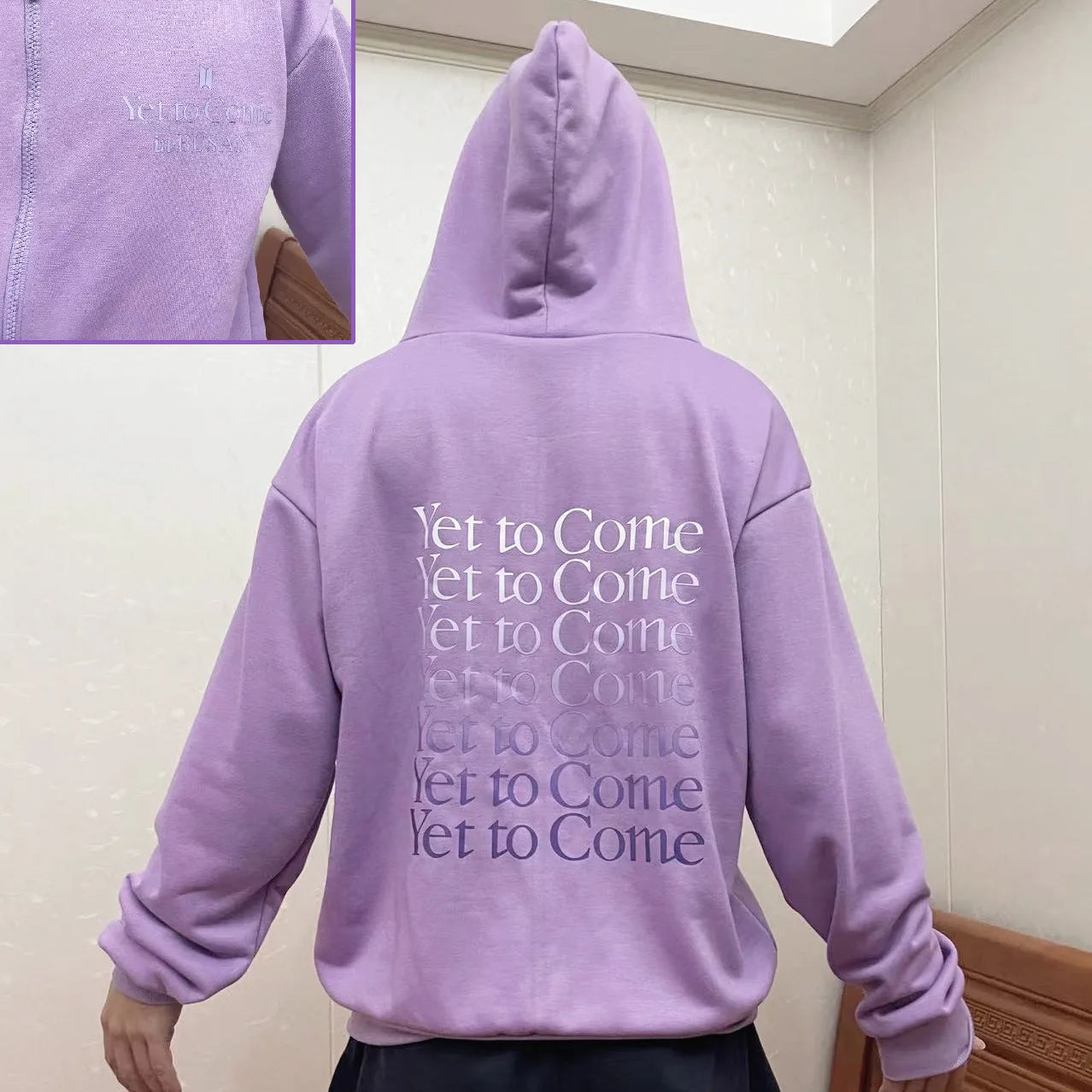 Peris Gems Yet to Come Letter Women/Man Zip Hooded Purple Goth Couple Hip Hop Street Casual Kpop Hoodie Oversize Graphic Sweatshirt Female SHEIN Amazon Temu